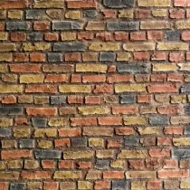 Loft Brick Dark Multicolor - Tuğla Duvar Paneli