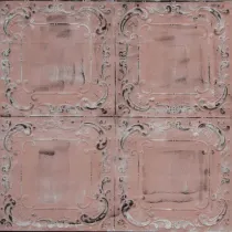 Karo Duvar Paneli - Viola Rosy Blackwhite 